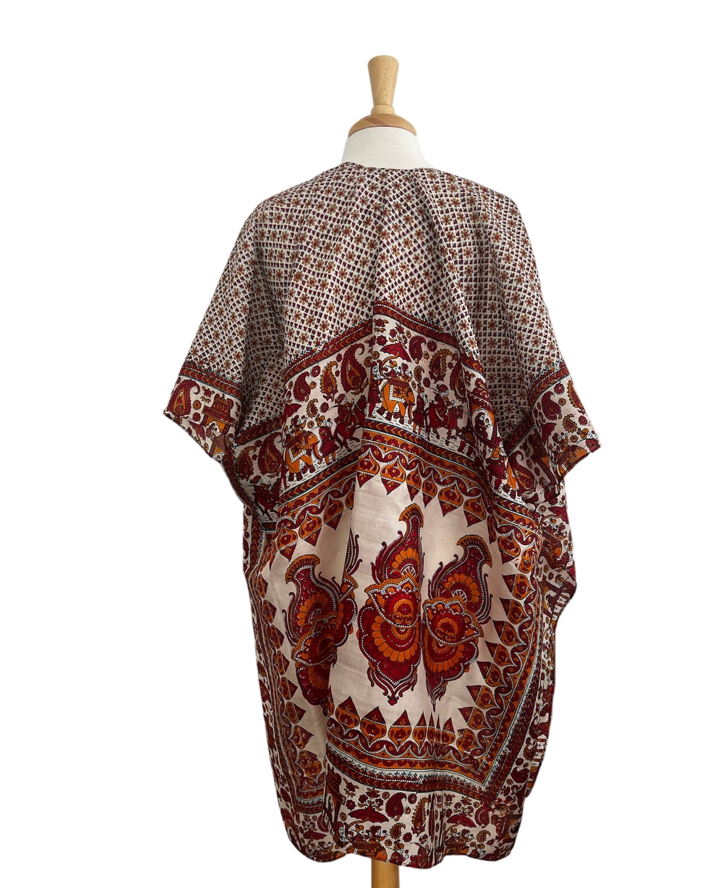 
                  
                    Karina Cover-Up - Red & Yellow Floral Silk
                  
                