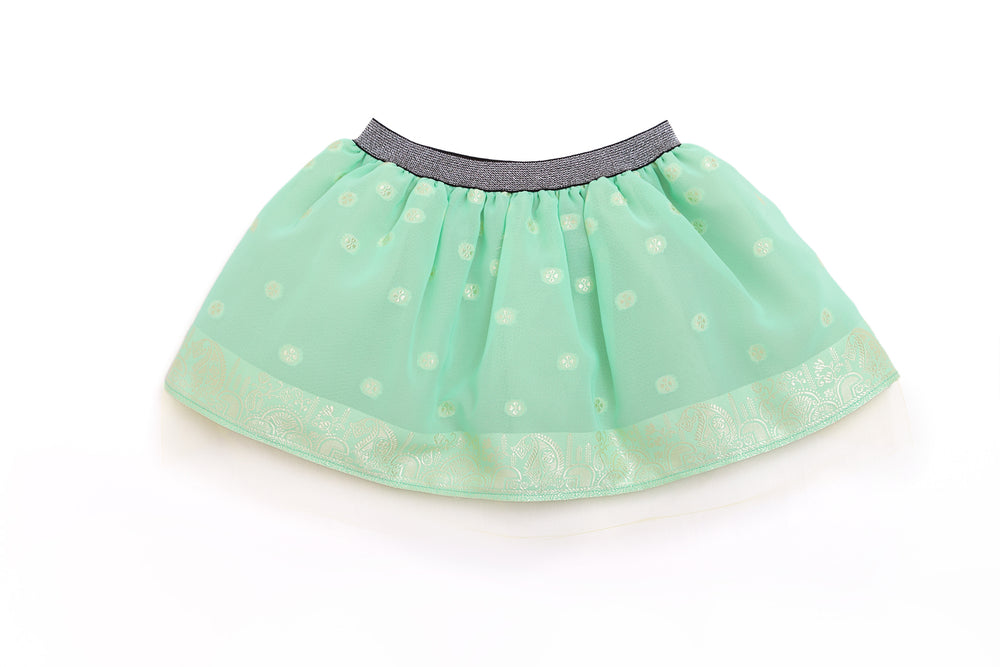 Taara Tutu Skirt- Mint Green